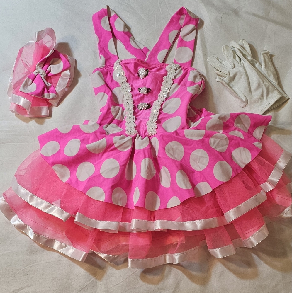 Revolution dance costume girls size SC ( 4 to 5)